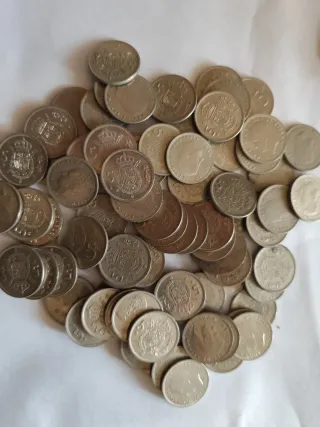 Lote Monedas 5 Pesetas España