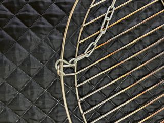 Parrilla colgante acero inoxidable 50cm