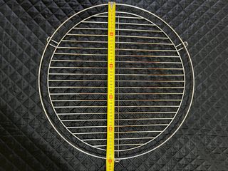 Parrilla colgante acero inoxidable 50cm