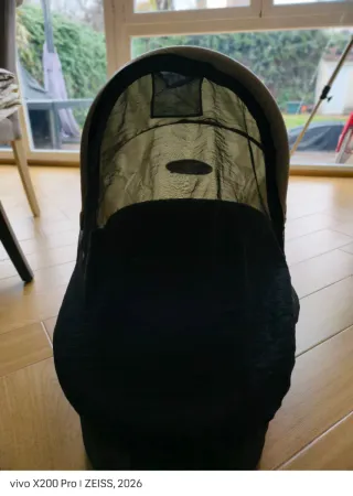 Capazo-Cuco Baby Jogger City Mini color Negro