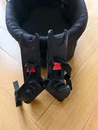 Capazo-Cuco Baby Jogger City Mini color Negro