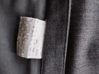 Gonna elegante grigia tg.48 XL made in Italy