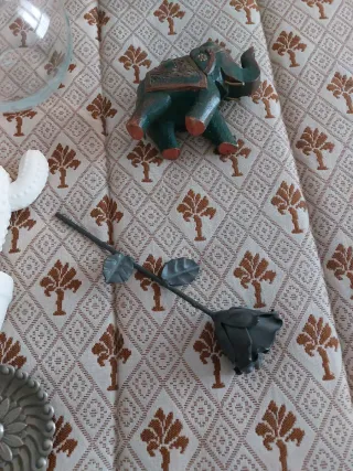 Lote 6 piezas decoración: