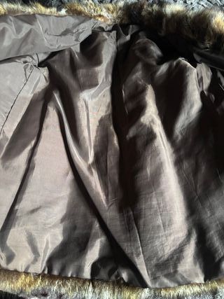 Abrigo de piel auténtica