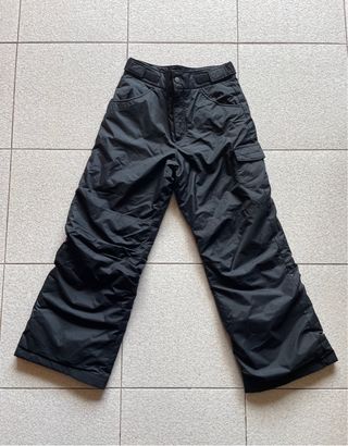 Pantaloncini da sci per bambini Columbia neri