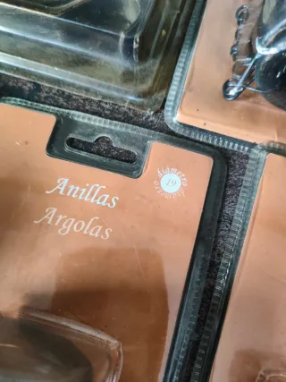 Set Anillas y Soportes Cortina