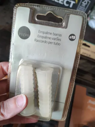 Set Anillas y Soportes Cortina