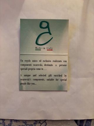 Bellissimo Orsetto NUOVO IN CRISTALLO SWAROVSKI+AR