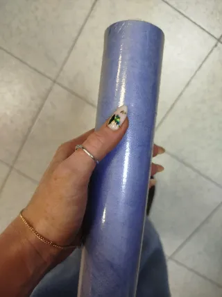 Papel Pintado Aralar Azul 10,05 x 0,53 m