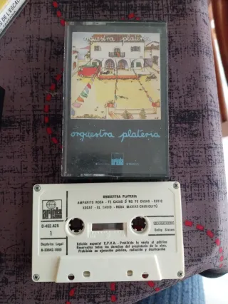 Casete Orquestra Plateria