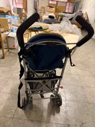 Silla de paseo ligera azul