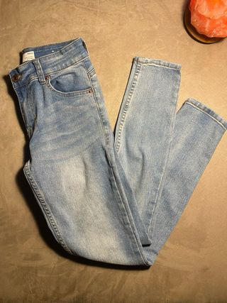 Tejano niña Bershka azul