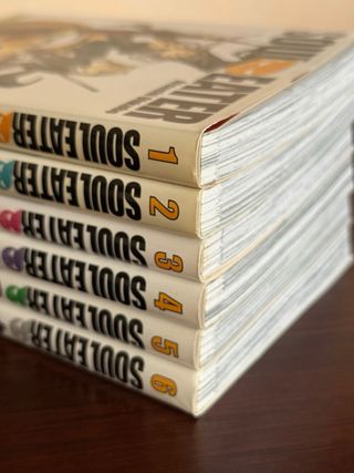 SOUL EATER 01 - 06. Pack de mangas y caja cofre.