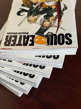 SOUL EATER 01 - 06. Pack de mangas y caja cofre.