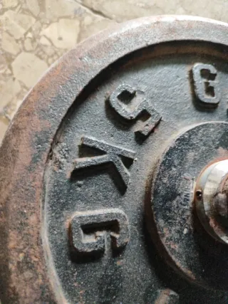 Mancuernas y discos de pesas