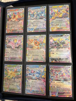 Cartas Promo Evoluciones Prismáticas