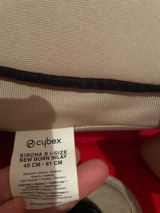 Silla coche bebé Cybex sirona s-isize contramarcha