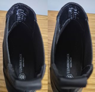 Stivali Lumberjack Landis Chelsea (43) nero pelle