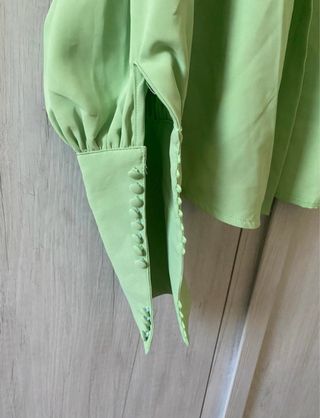 Camicia donna verde