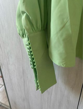 Camicia donna verde