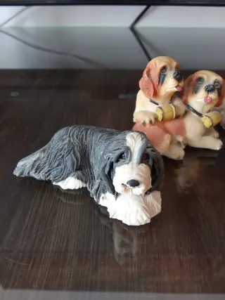 Set 4 cani decorativi