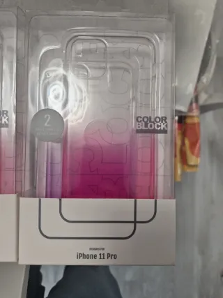 6 custodie iPhone 11 Pro Color Block