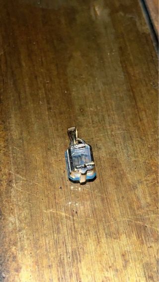 Collana in Oro 750 (18kt) con acquamarina