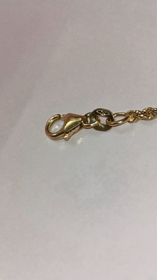 Collana in Oro 750 (18kt) con acquamarina