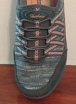 Tenis Skechers Mujer Talla 36 Gris/Rosa