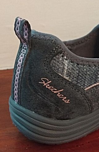 Tenis Skechers Mujer Talla 36 Gris/Rosa