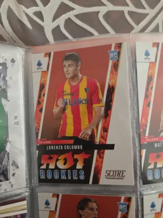 Panini Score Lorenzo Colombo Hot Rookies