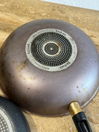 Set de sartenes y olla de aluminio