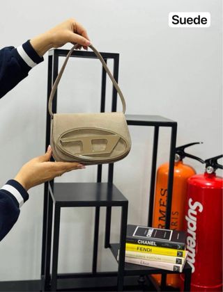 Borsa a mano Diesel Verde Oliva