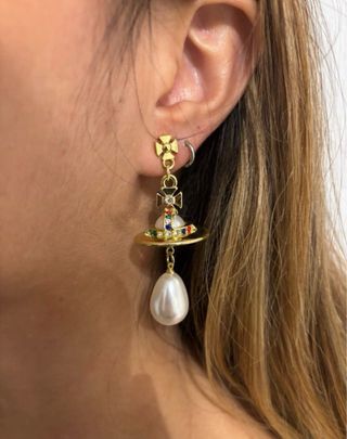 Pendientes Vivienne Westwood Perla