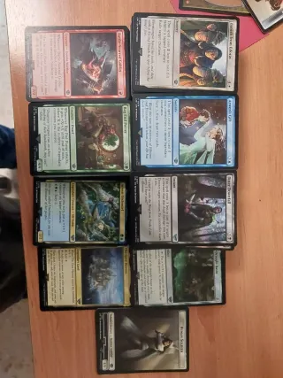 Lote Cartas Magic LOTR (ENG)