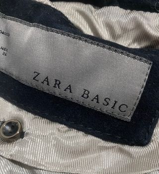 Abrigo Zara Negro