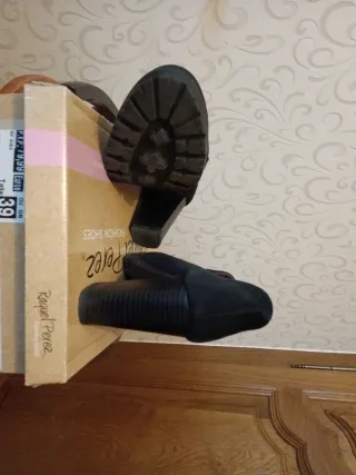 Botines Raquel Perez Talla 39 Tacón 8.5cm