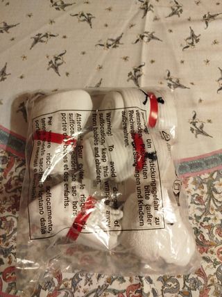 Calcetines Puma Unisex Talla 43/46 Blanco 5 pares