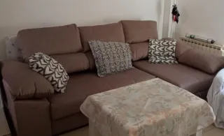 Sofá Cama Chaise Longue con Canapé