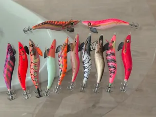 Señuelos Eging Pesca Calamar