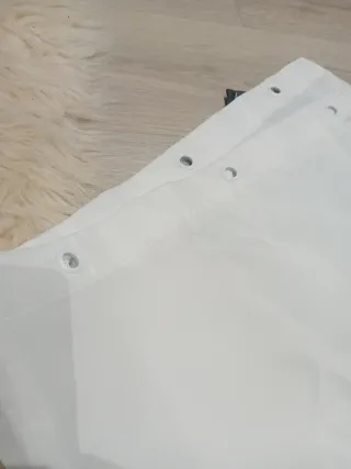 Cortina de ducha cuadros 180x200