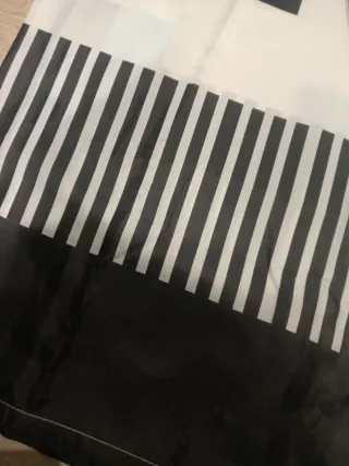 Cortina de ducha cuadros 180x200