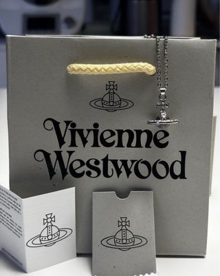 Colgante Vivienne Westwood Saturno Plata