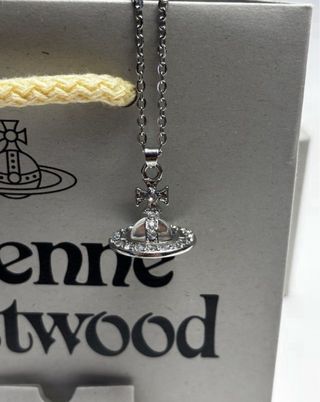 Colgante Vivienne Westwood Saturno Plata