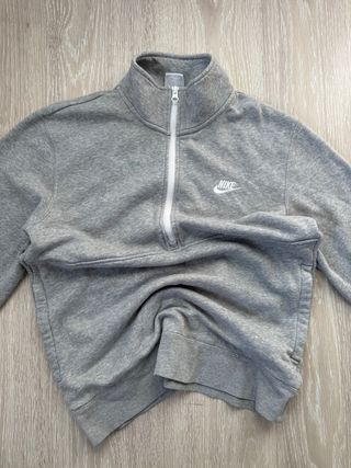 Sudadera Nike Quarter Zip Gris