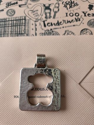 Colgante Oso Tous Plata