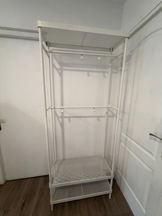 Perchero Metálico Blanco Ikea