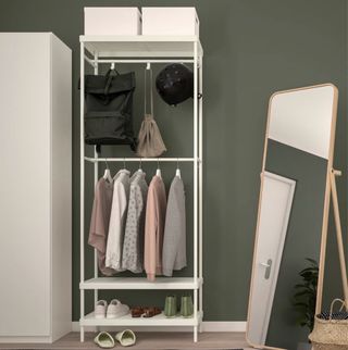 Perchero Metálico Blanco Ikea