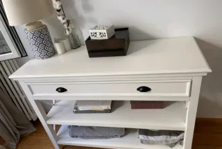 Consola Newport Maison du Monde Madera Blanca