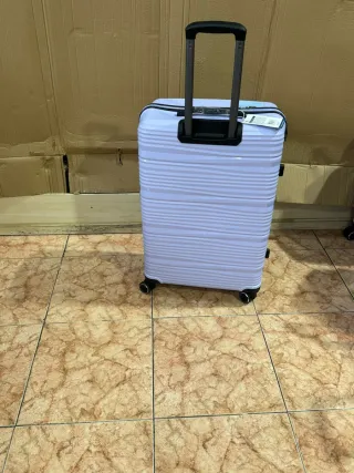 Juego 3 Maletas Moradas Silicona